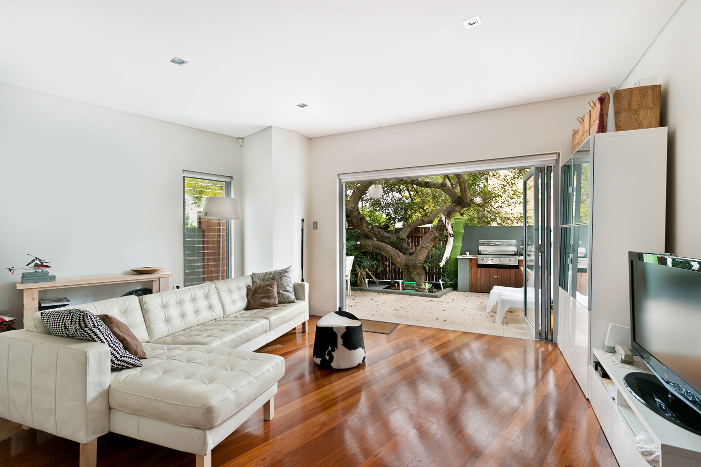 open air living room